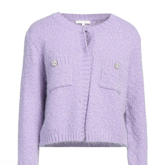Maje Sweaters - 💜MAJE 💜MARGUERITE Cardigan with jewel buttons